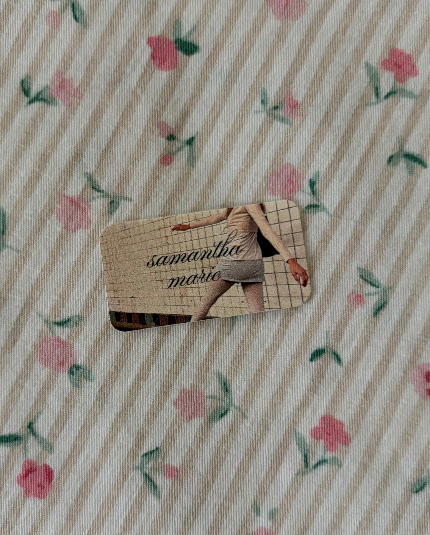 samantha marie sticker <3