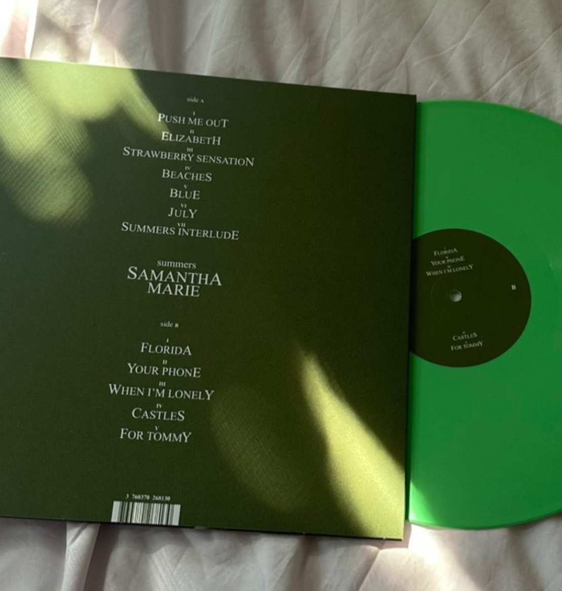 "summers" alt cover vinyl